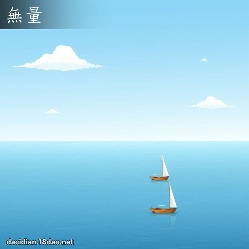 無量 - 國語大辭典配圖