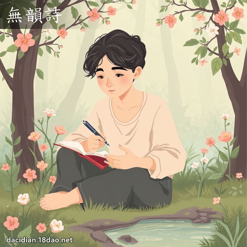 无韵诗 - 国语大辞典配图