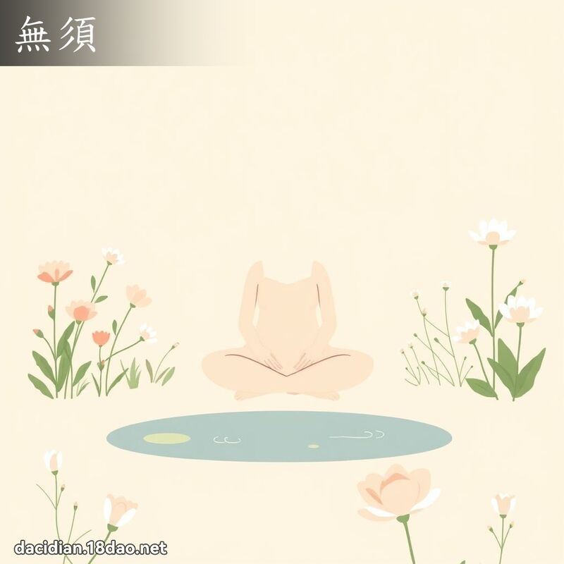 无须 - 国语大辞典配图
