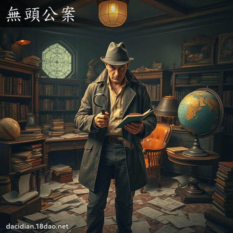 無頭公案 - 國語大辭典配圖