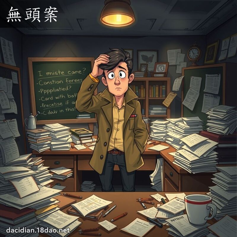 無頭案 - 國語大辭典配圖