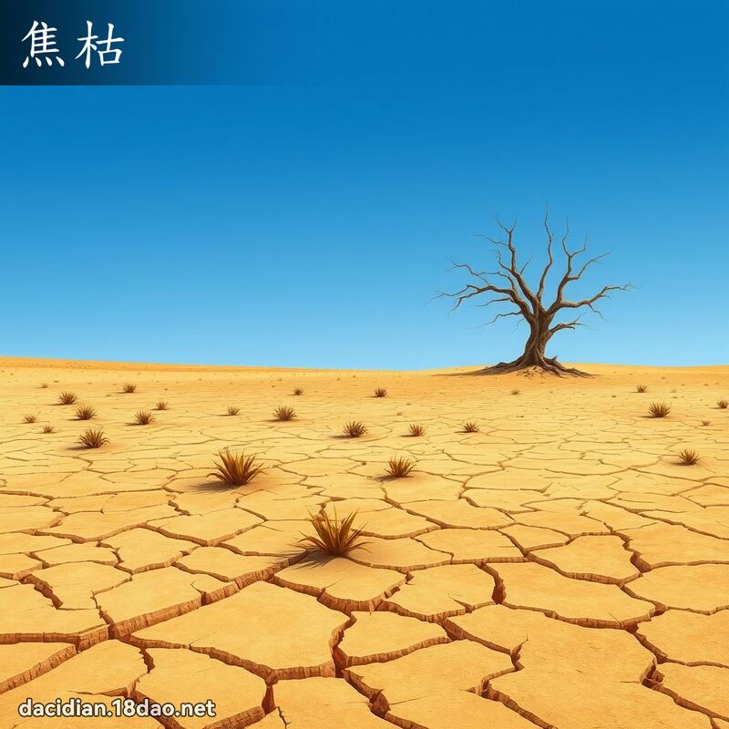 焦枯 - 國語大辭典配圖