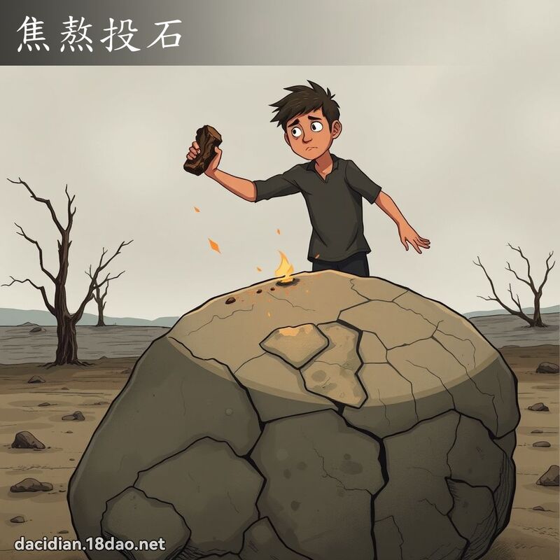 焦熬投石 - 國語大辭典配圖