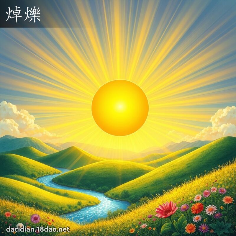 焯烁 - 国语大辞典配图