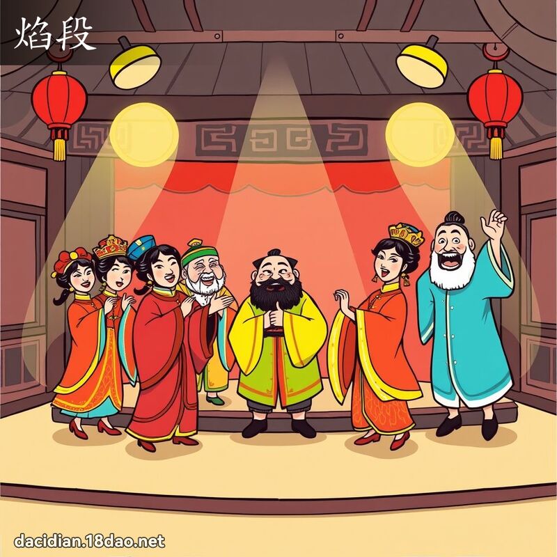 焰段 - 国语大辞典配图