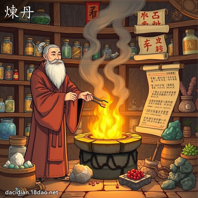 炼丹 - 国语大辞典配图