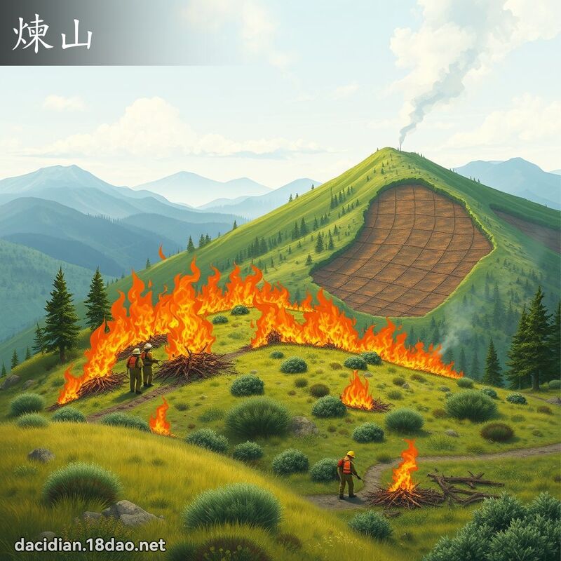 炼山 - 国语大辞典配图