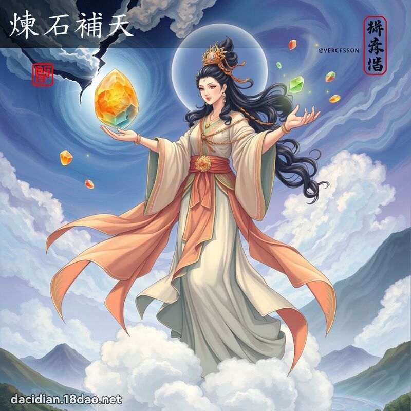 炼石补天 - 国语大辞典配图