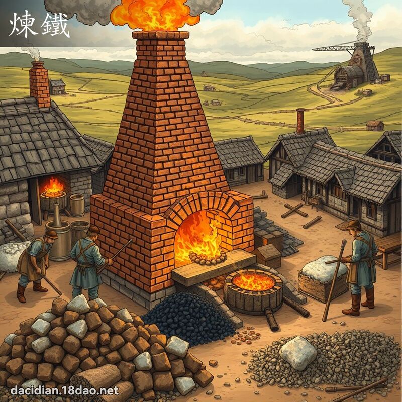 炼铁 - 国语大辞典配图
