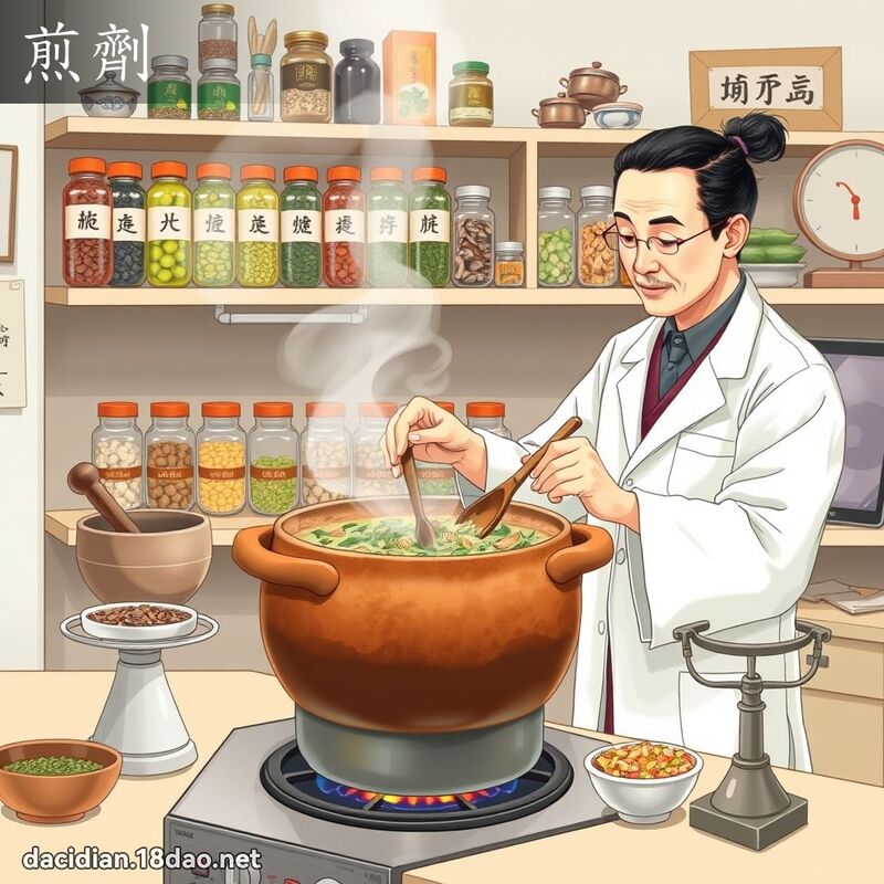 煎劑 - 國語大辭典配圖