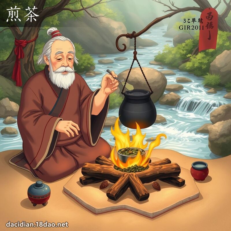 煎茶 - 国语大辞典配图