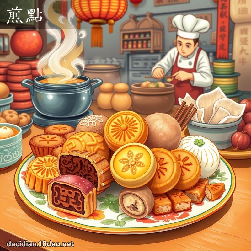 煎點 - 國語大辭典配圖