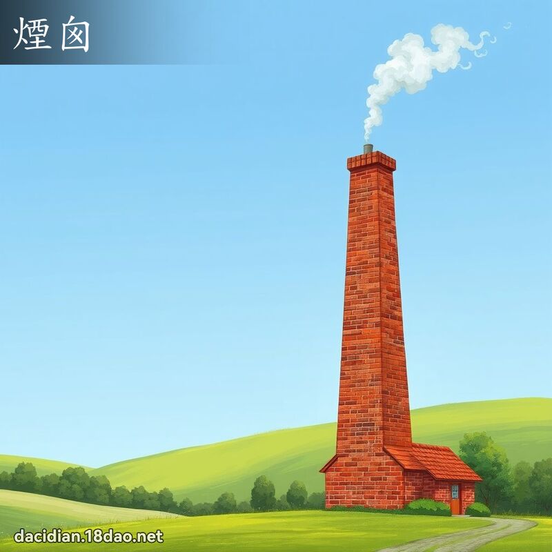 煙囪 - 國語大辭典配圖