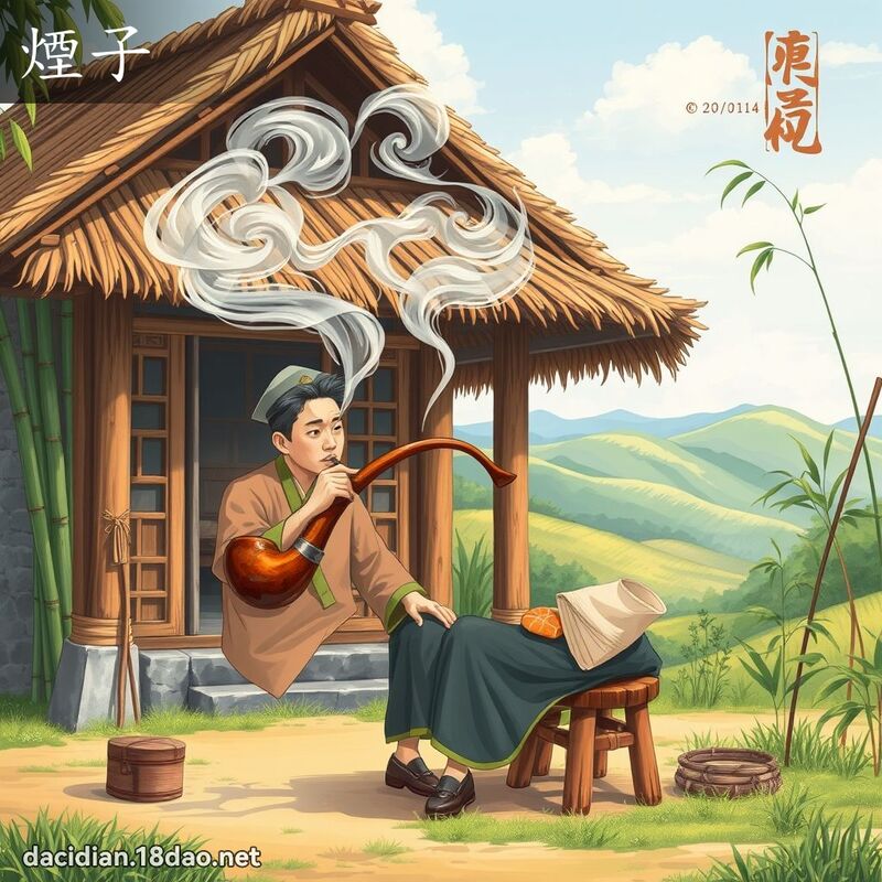 煙子 - 國語大辭典配圖