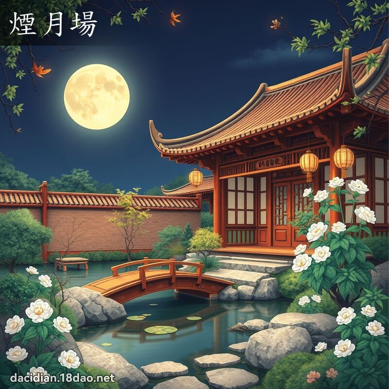 烟月场 - 国语大辞典配图