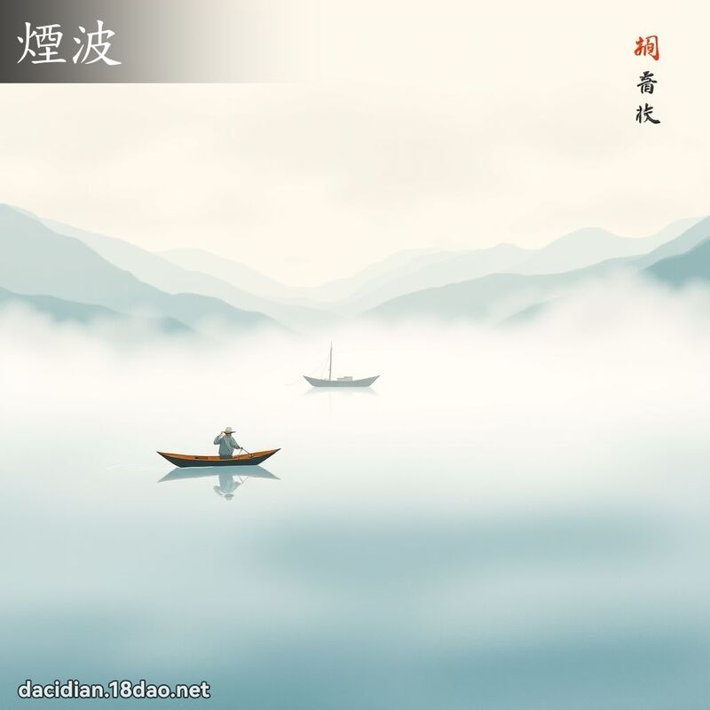 烟波 - 国语大辞典配图