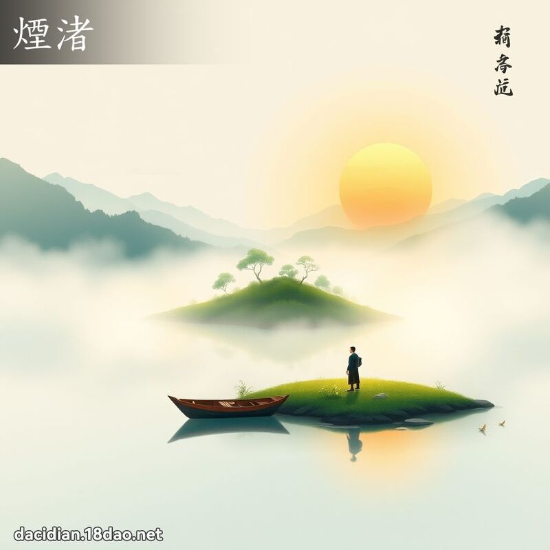 烟渚 - 国语大辞典配图