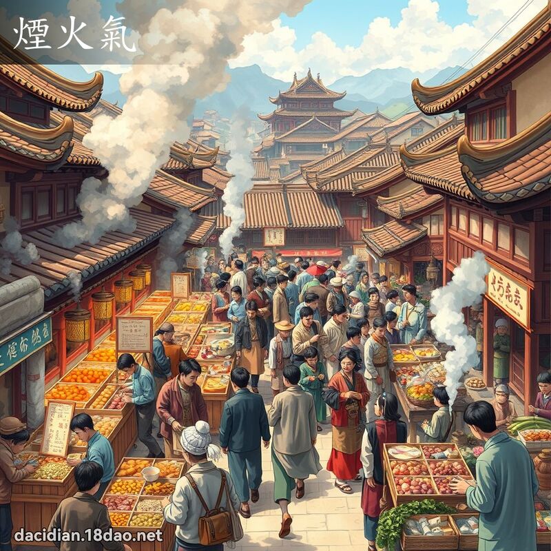 烟火气 - 国语大辞典配图