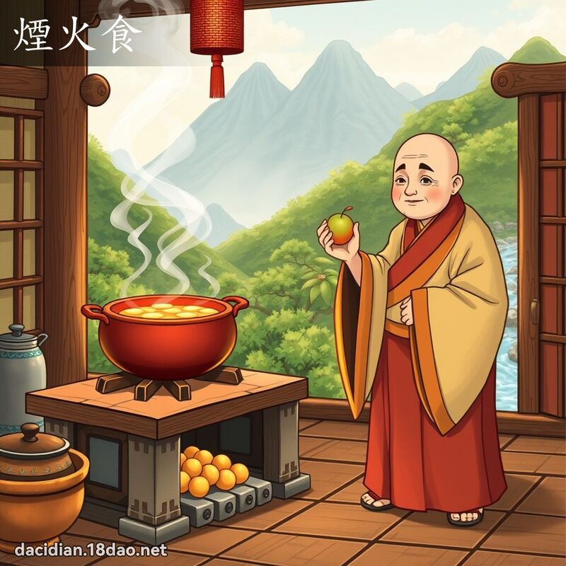 烟火食 - 国语大辞典配图