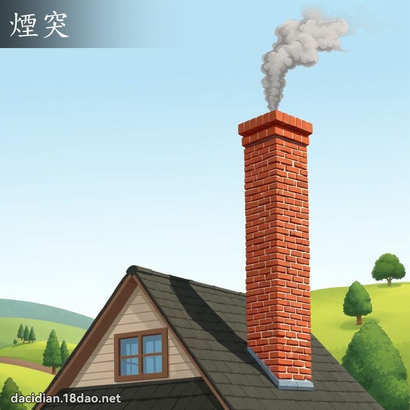 烟突 - 国语大辞典配图