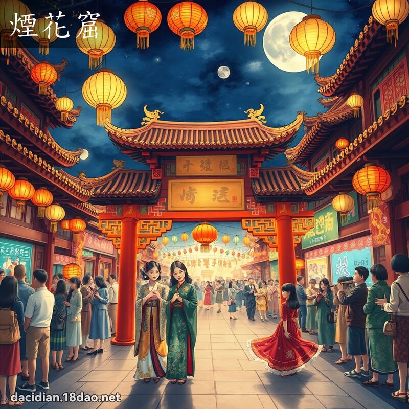 煙花窟 - 國語大辭典配圖