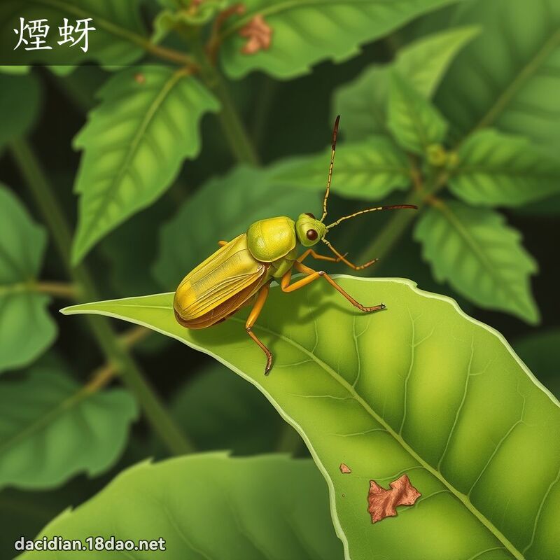 煙蚜 - 國語大辭典配圖