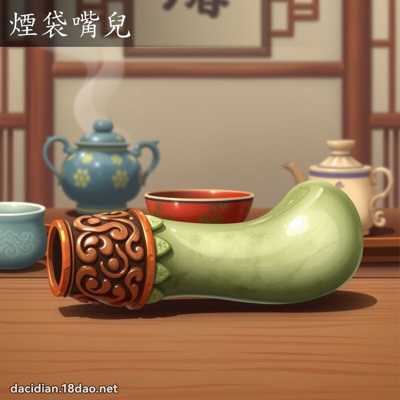 烟袋嘴儿 - 国语大辞典配图