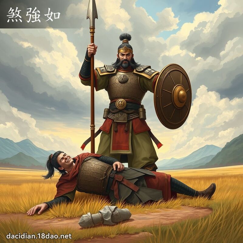 煞强如 - 国语大辞典配图