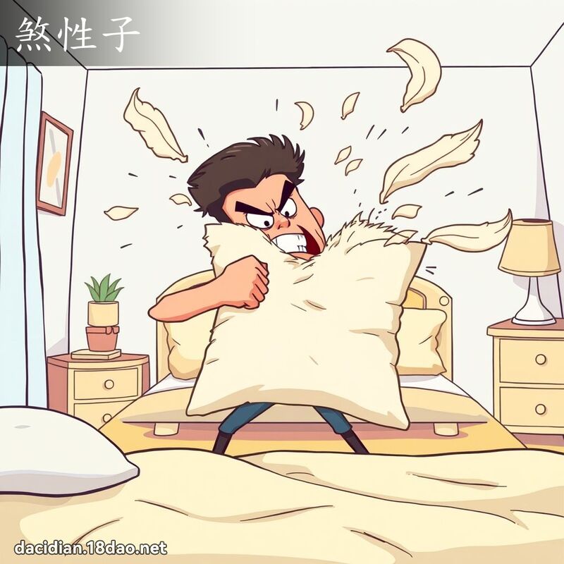 煞性子 - 國語大辭典配圖