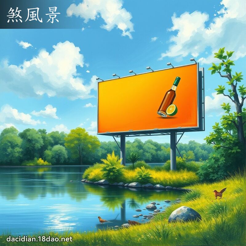 煞风景 - 国语大辞典配图