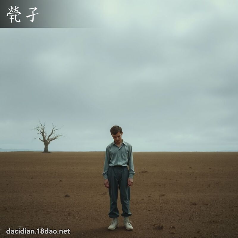煢孑 - 國語大辭典配圖