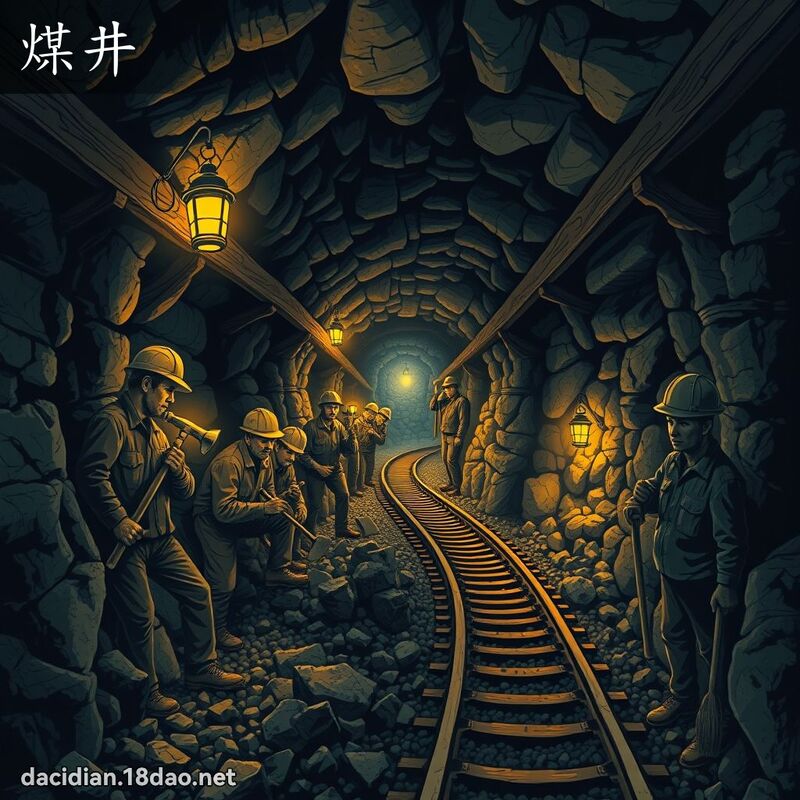 煤井 - 国语大辞典配图