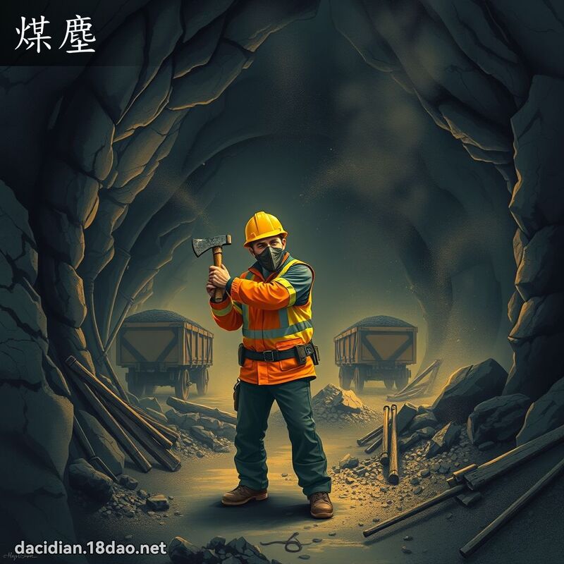 煤尘 - 国语大辞典配图