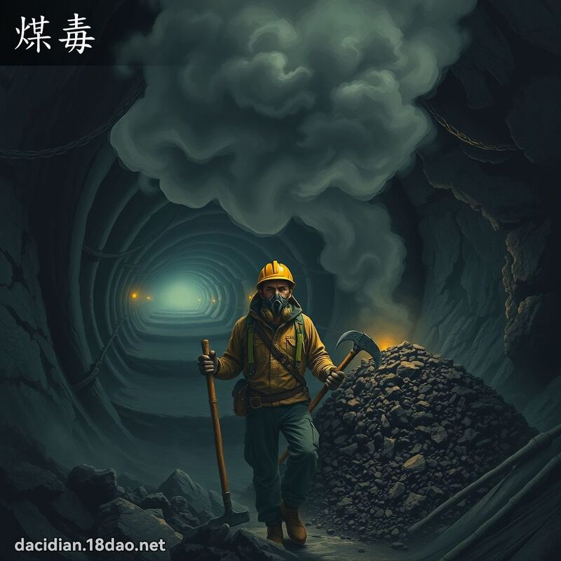 煤毒 - 国语大辞典配图