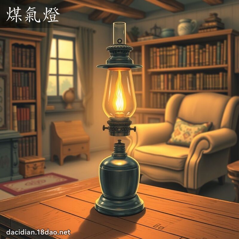 煤氣燈 - 國語大辭典配圖