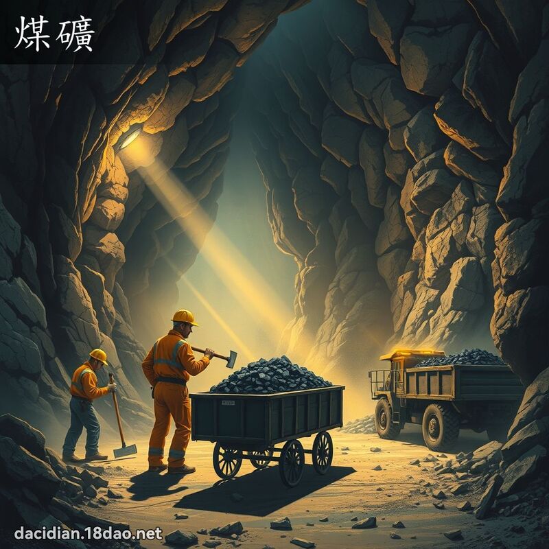 煤礦 - 國語大辭典配圖