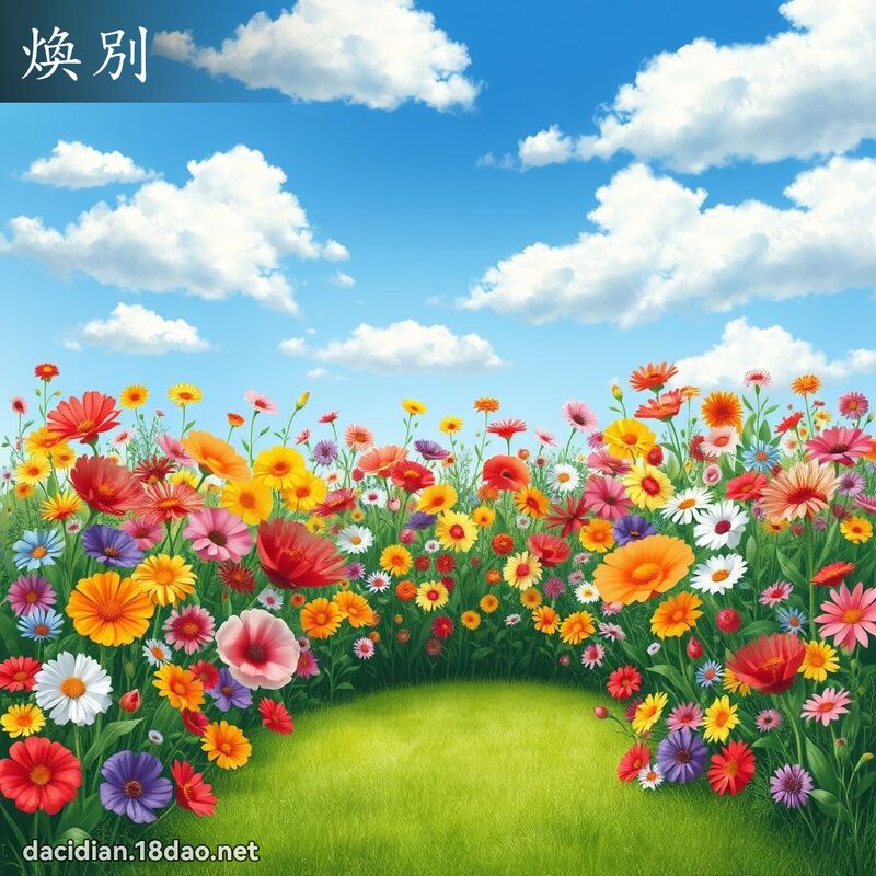 焕別 - 国语大辞典配图