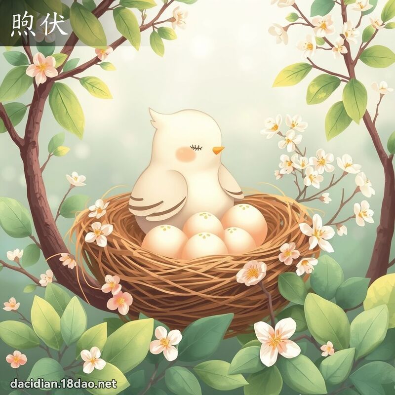 煦伏 - 國語大辭典配圖