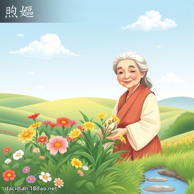 煦嫗 - 國語大辭典配圖