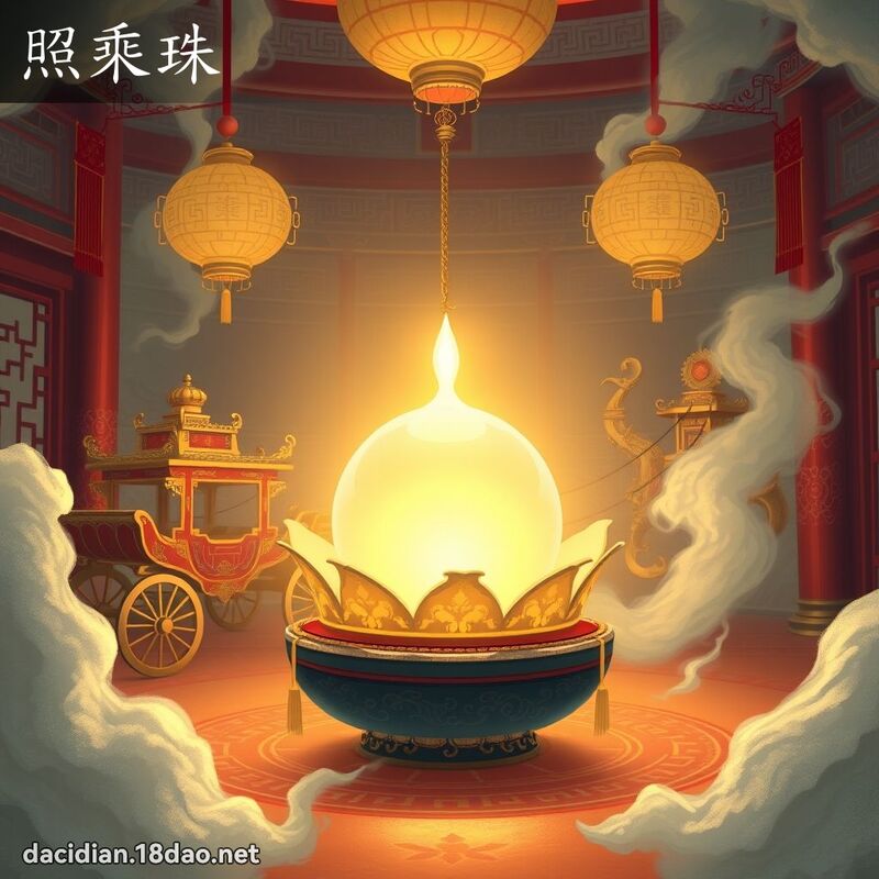 照乘珠 - 國語大辭典配圖