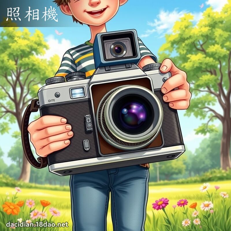 照相機 - 國語大辭典配圖