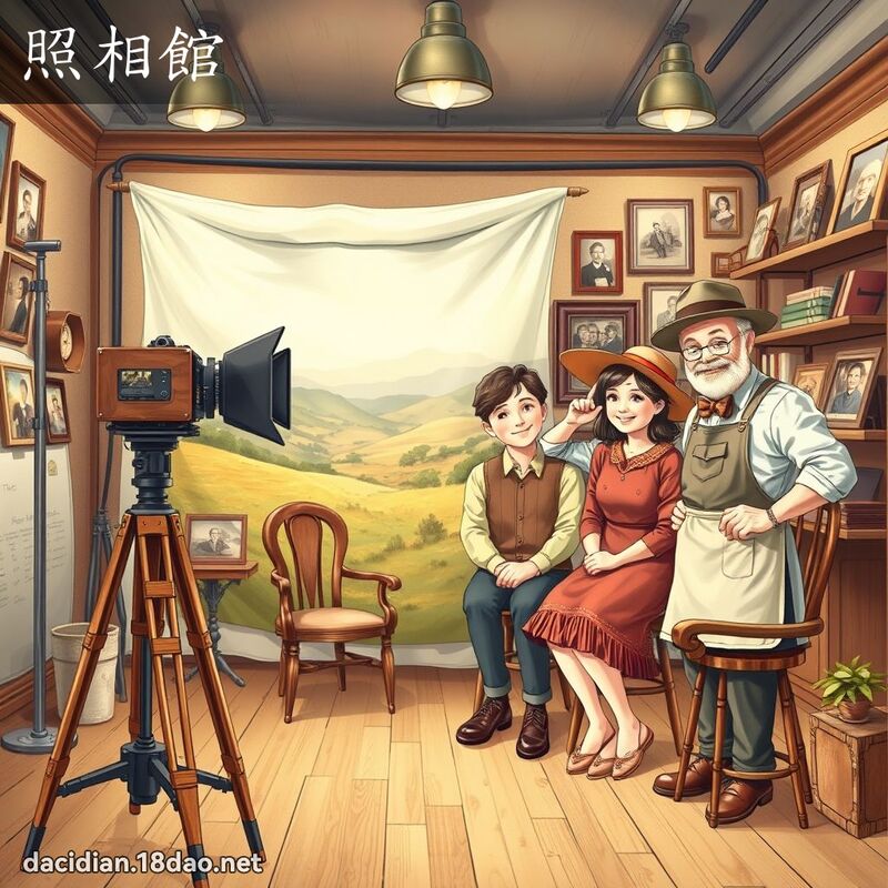 照相館 - 國語大辭典配圖