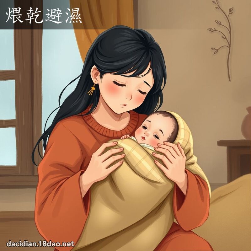 煨乾避濕 - 國語大辭典配圖