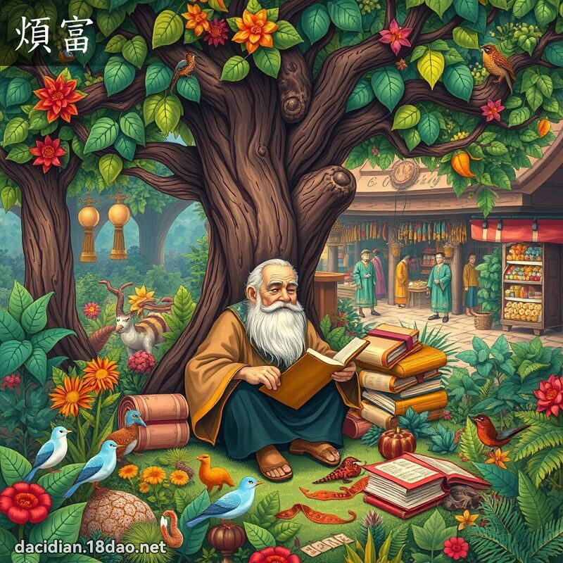 烦富 - 国语大辞典配图