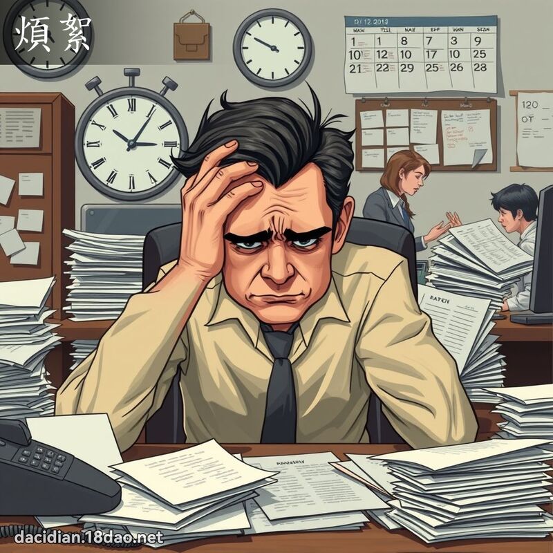 煩絮 - 國語大辭典配圖