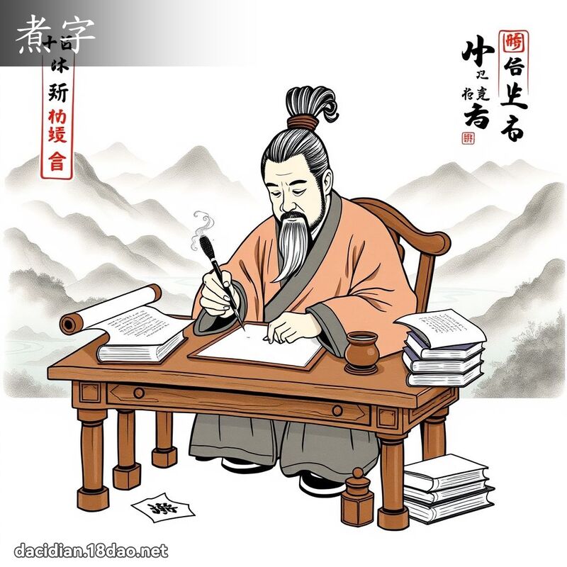 煮字 - 國語大辭典配圖