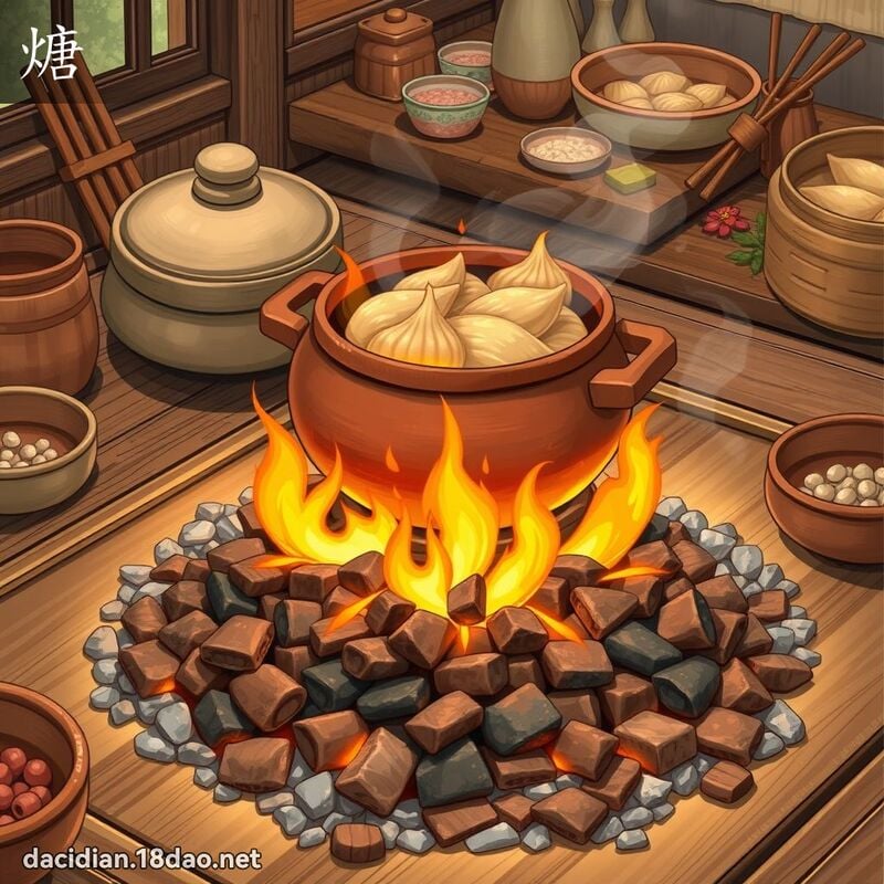 煻 - 國語大辭典配圖