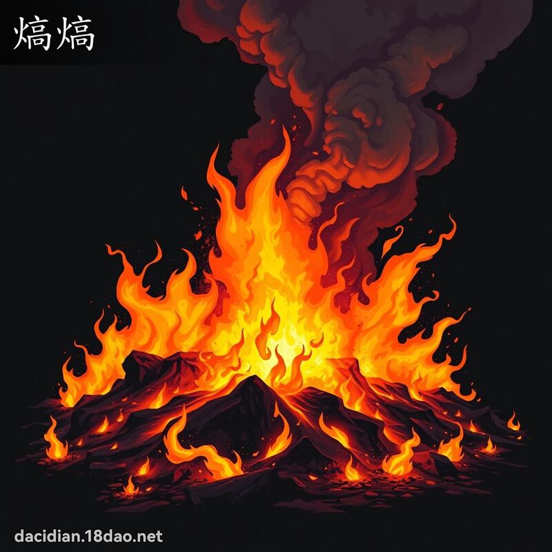 熇熇 - 國語大辭典配圖