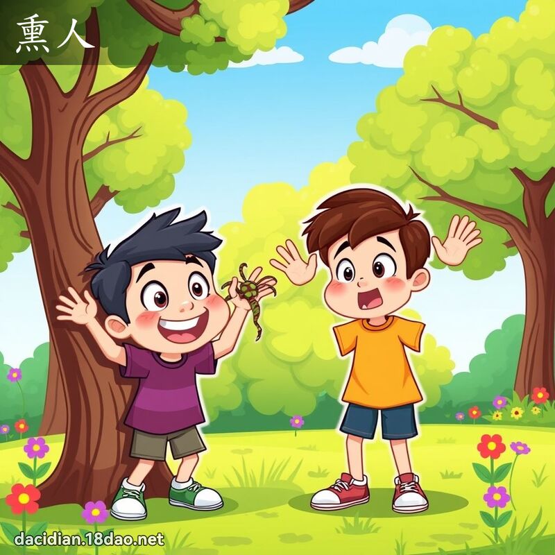 熏人 - 國語大辭典配圖