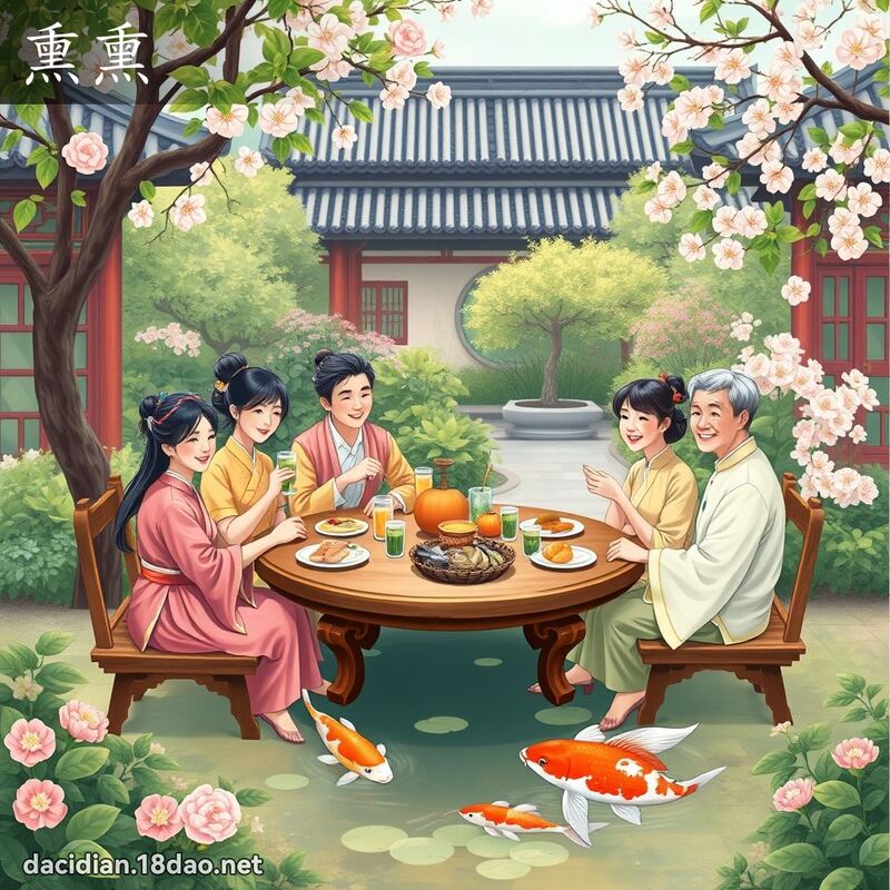 熏熏 - 國語大辭典配圖